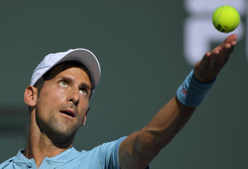 Tenista Novak Djokovič.