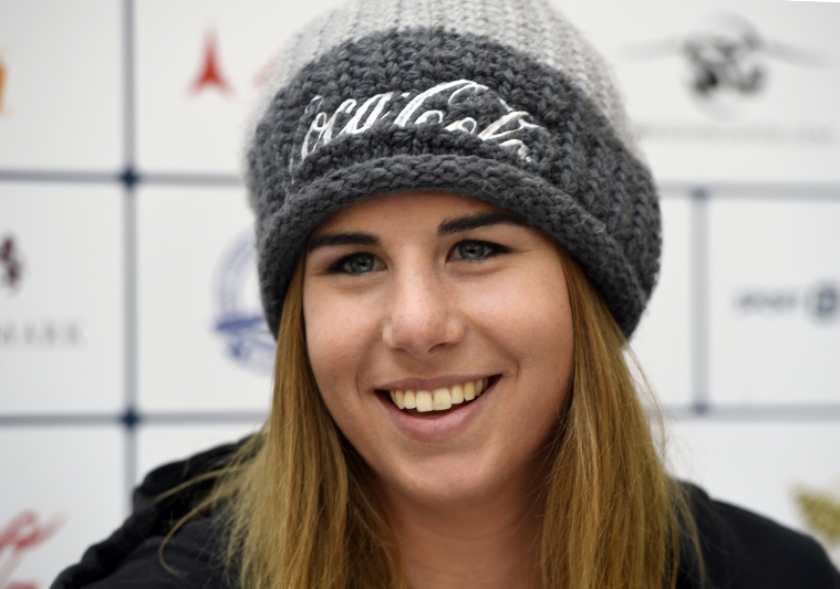 Ester Ledecká má po sezoně spoustu důvodů k úsměvu. Ester Ledecká má po sezoně spoustu důvodů k úsměvu.