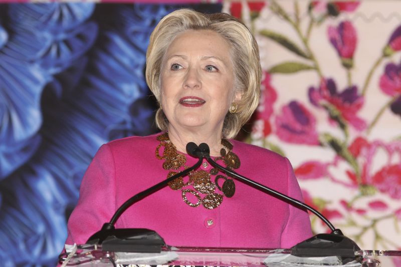 Hillary Clintonová.
