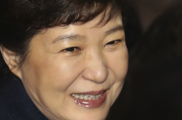 Jihokorejská exprezidentka Pak Kun-hje.