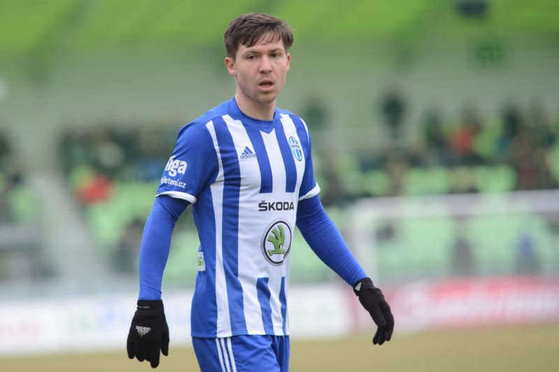 Mladoboleslavský fotbalista Tomáš Přikryl.