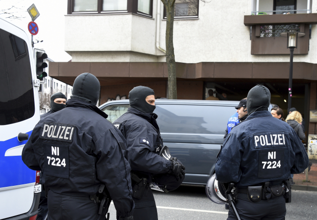 Německá policie.