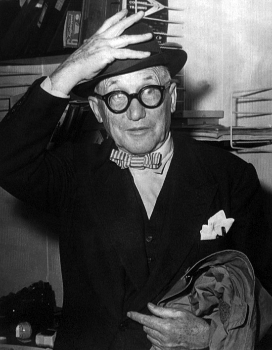 Architekt  Le Corbusier.