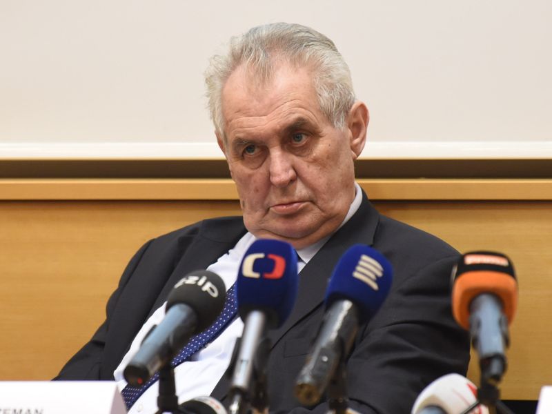 Miloš Zeman.