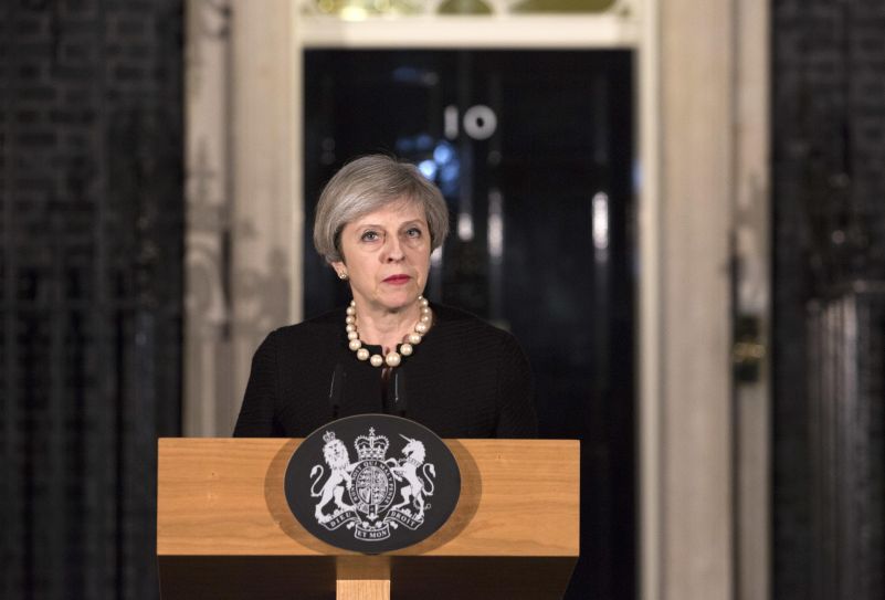 Britská premiérka Theresa Mayová.