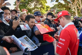 Kimi Räikkonen z Ferrari jezdil v předsezonních testech velmi rychle.