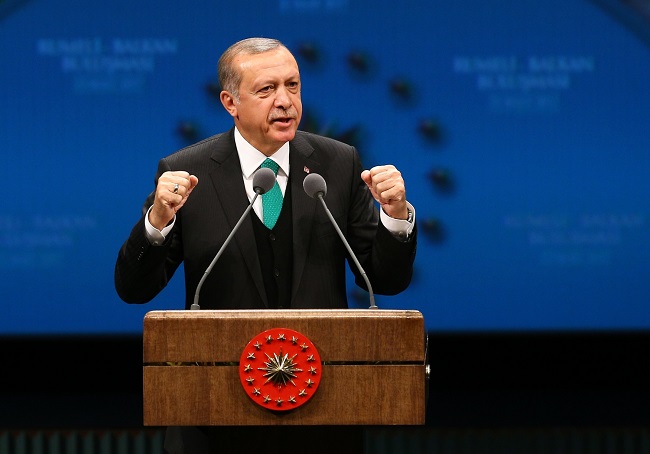 Recep Tayyip Erdogan.