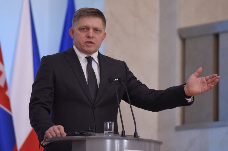 Slovenský premiér Robert Fico.