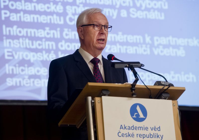 Bývalý předseda Akademie věd Jiří Drahoš.