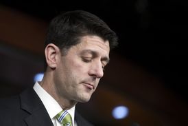 Šéf Sněmovny reprezentantů Paul Ryan.