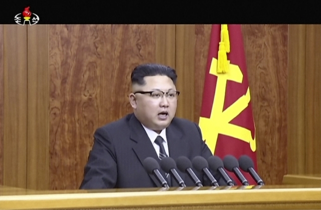 Vůdce KLDR Kim Čong-un.