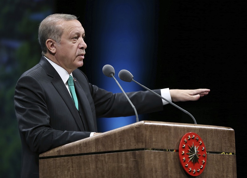 Turecký prezident Recep Tayyip Erdogan.
