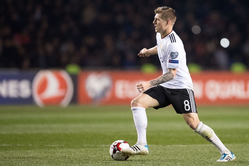 Německý reprezentant Toni Kroos.