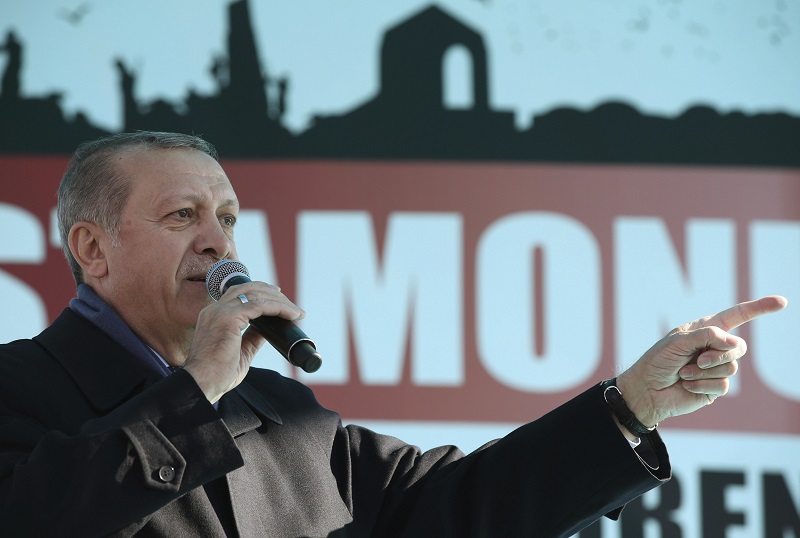 Turecký prezident Recep Tayyip Erdoğan.