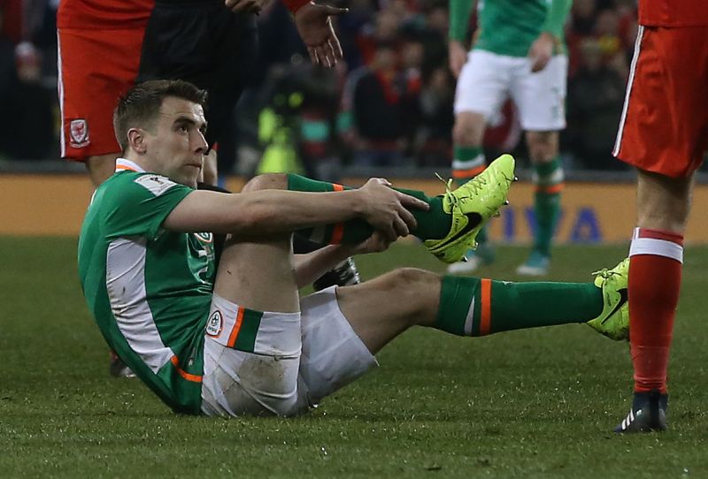 Seamus Coleman z Evertonu přijde o zbytek sezony.