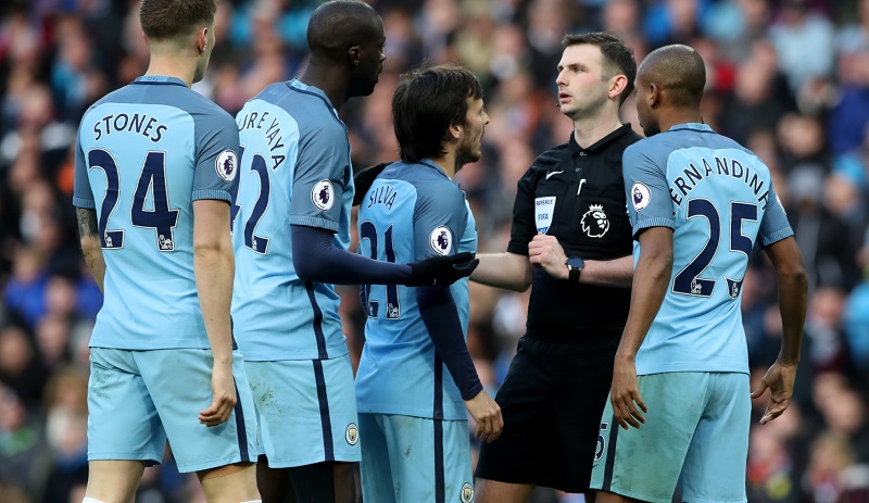 Fotbalisté Manchesteru City.
