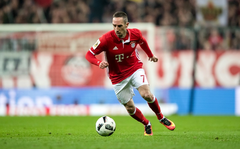 Francouzský fotbalista Franck Ribéry.