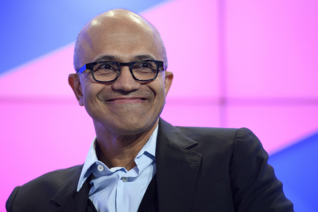 Satya Nadella.