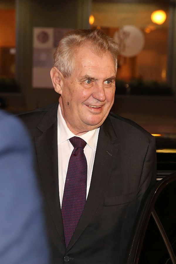 Prezident Miloš Zeman.