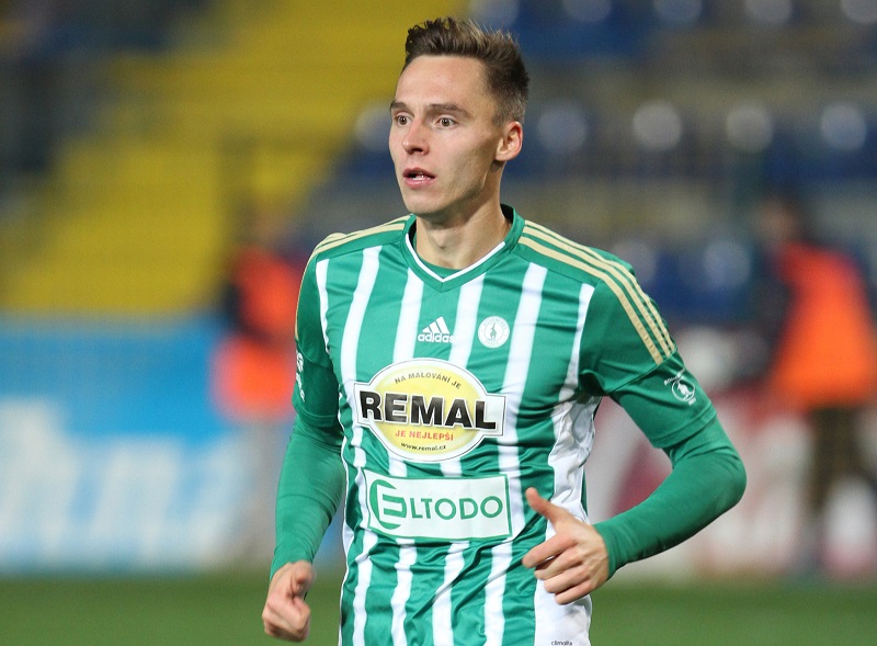 Estonský fotbalitsta Bohemians 1905 Siim Luts.