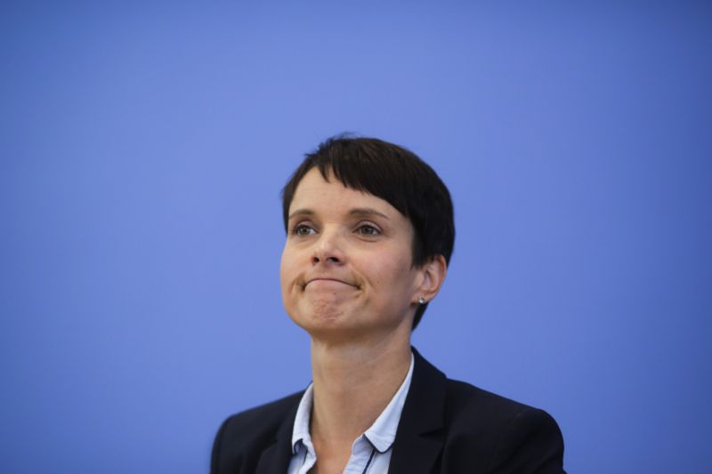 Předsedkyně AfD Frauke Petryová.