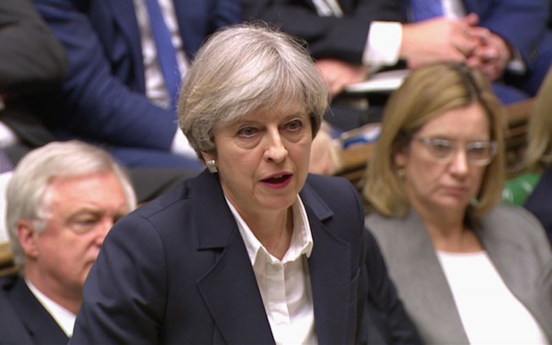 Britská premiérka Theresa Mayová.