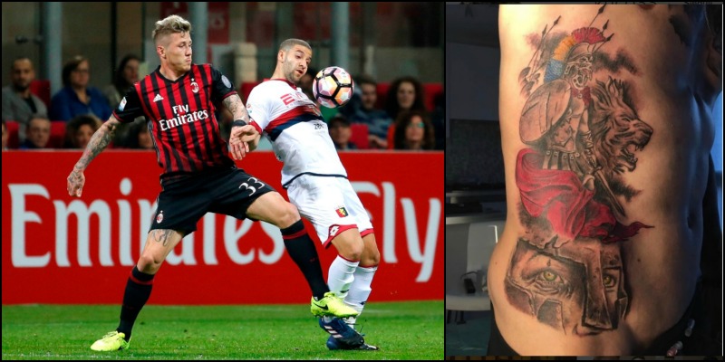 Záložník Juraj Kucka překvapil fanoušky novým tetováním. 