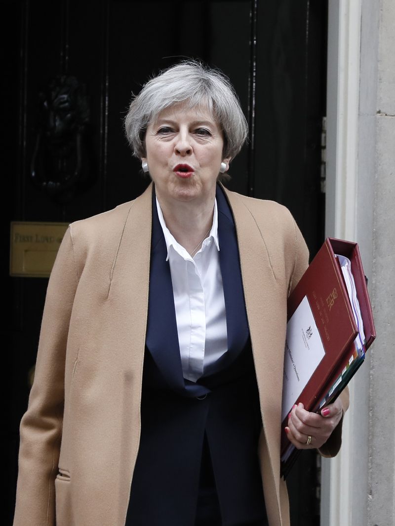 Britská premiérka Theresa Mayová.