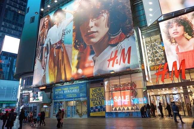 Společnost H&M.