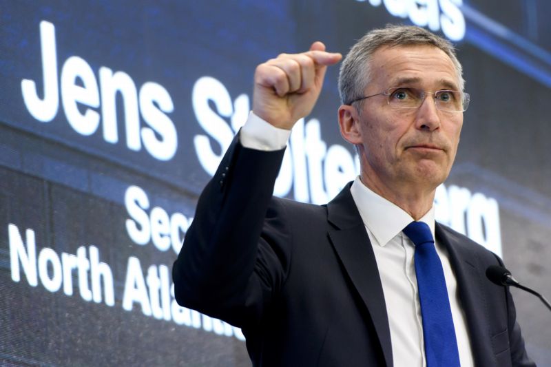 Generální tajemník NATO Jens Stoltenberg.