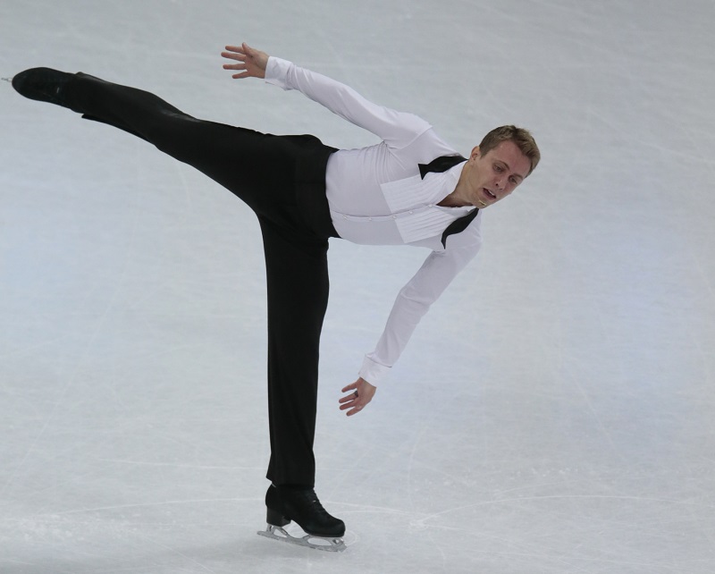 Český krasobruslař Michal Březina.
