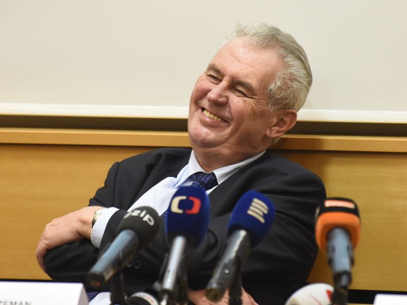 Miloš Zeman.