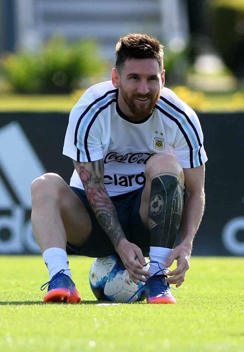 Argentinský fotbalista Lionel Messi.