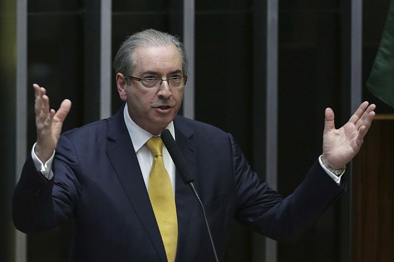Bývalý předseda dolní komory brazilského parlamentu Eduardo Cunha.