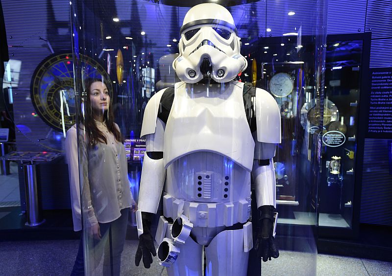Na snímku je model Stormtrooper.