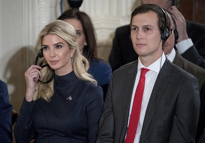 Ivanka Trumpová s manželem Jaredem Kushnerem.