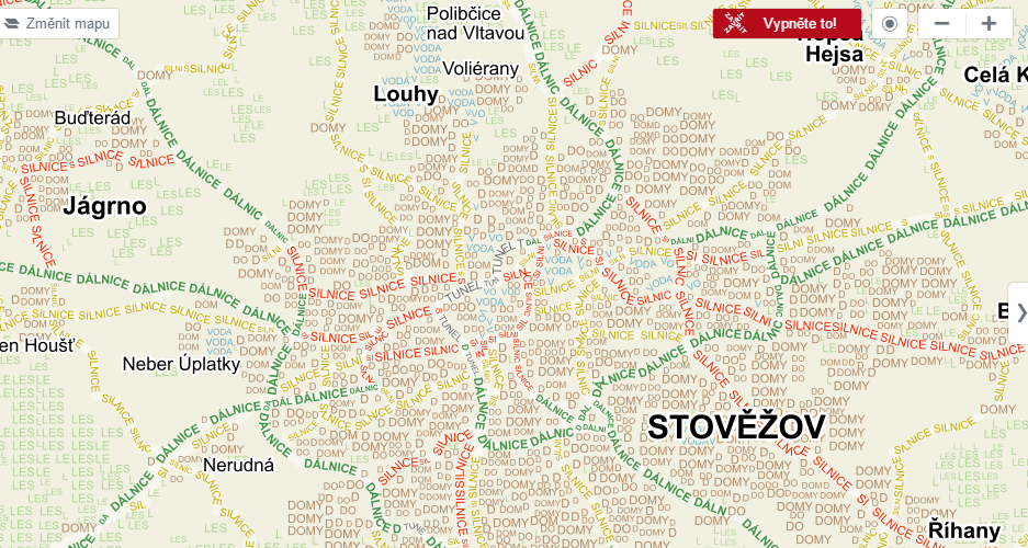 Aprílová mapa.