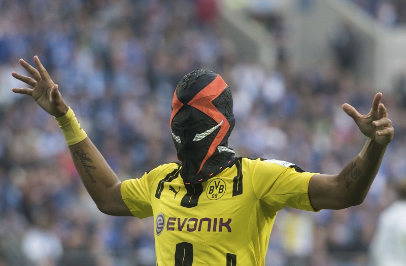 Útočník Borussie Dortmund Aubameyang.