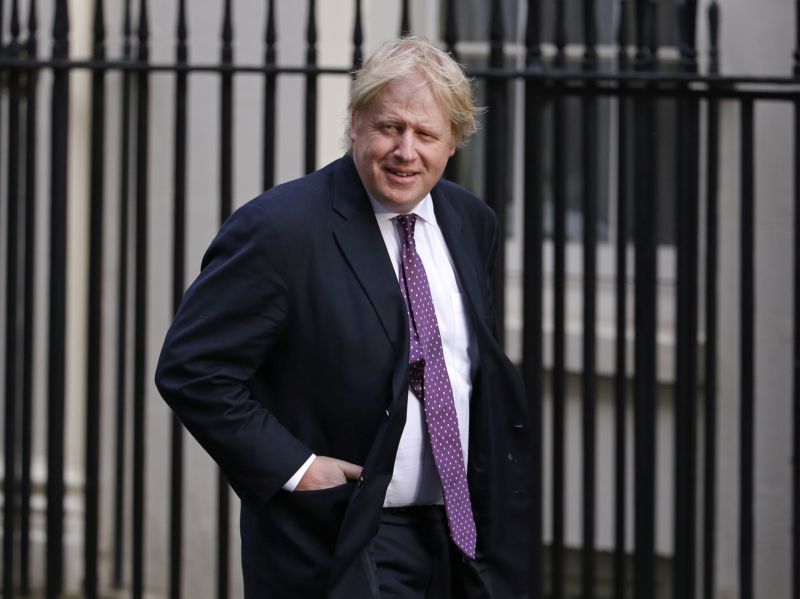 Britský ministr zahraničí Boris Johnson.