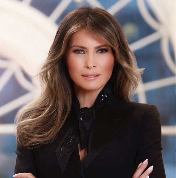 Oficiální snímek Melanie Trumpové.