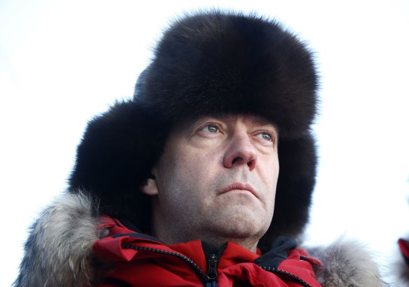 Ruský premiér Dmitrij Medveděv.