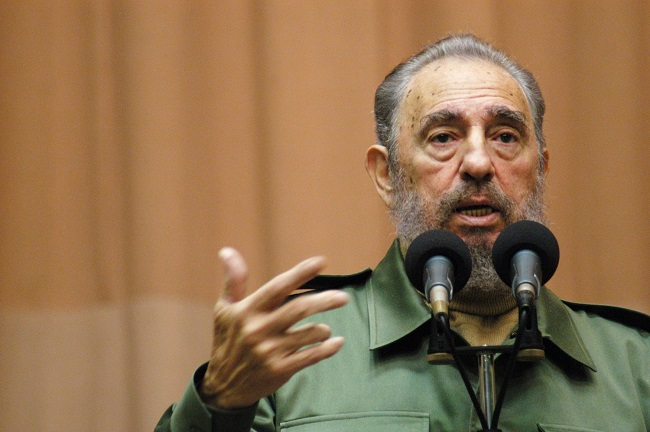 Zesnulý diktátor Fidel Castro.