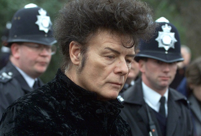 Hudebník Gary Glitter.
