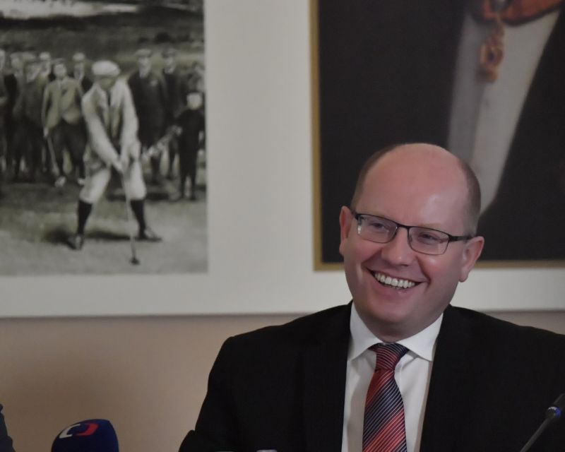 Premiér Bohuslav Sobotka.