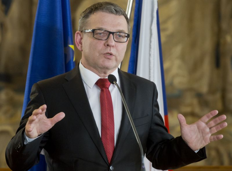 Ministr zahraničních věcí Lubomír Zaorálek.