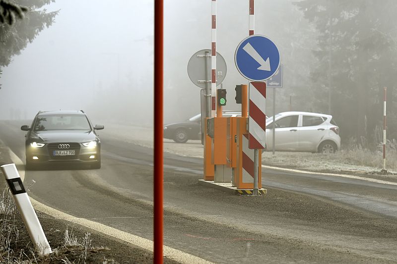 Silnice na Klínovec. Silnice na Klínovec.