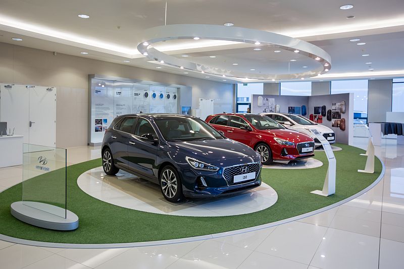 Automobilka Hyundai má výrobu v Mošnově.