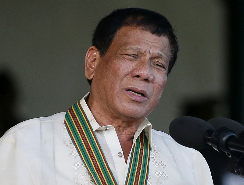 Filipínský prezident Rodrigo Duterte.
