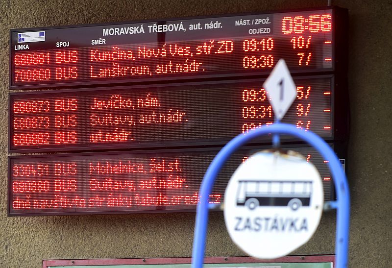 Nádraží v Moravské Třebové.