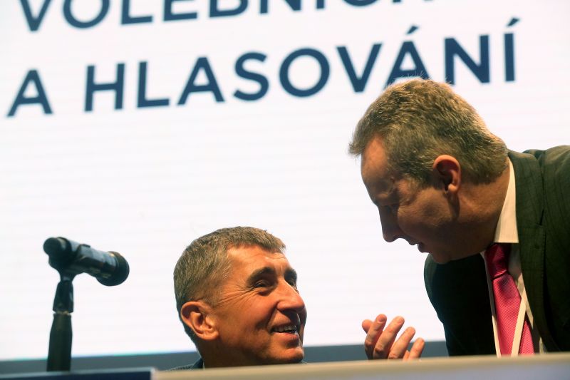 Andrej Babiš (vlevo) a Richard Brabec.